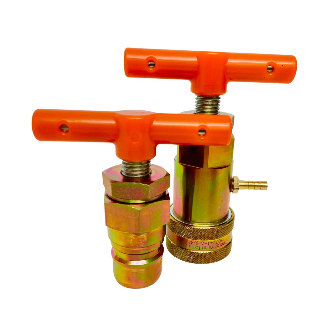 3/4" ISO 7241-A Hydraulic Quick Coupler Pressure Decompression Relief Release Tool