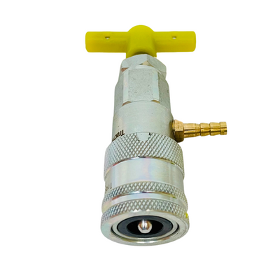 3/8" ISO 16028 Flat Face Skid Steer MALE Hydraulic Quick Coupler Pressure Decompression Relief Release Tool