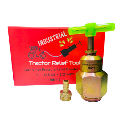 Gate Valve Pressure Relief Tool 1” – 14 UNS  x 1/2” NPT #IRT-1