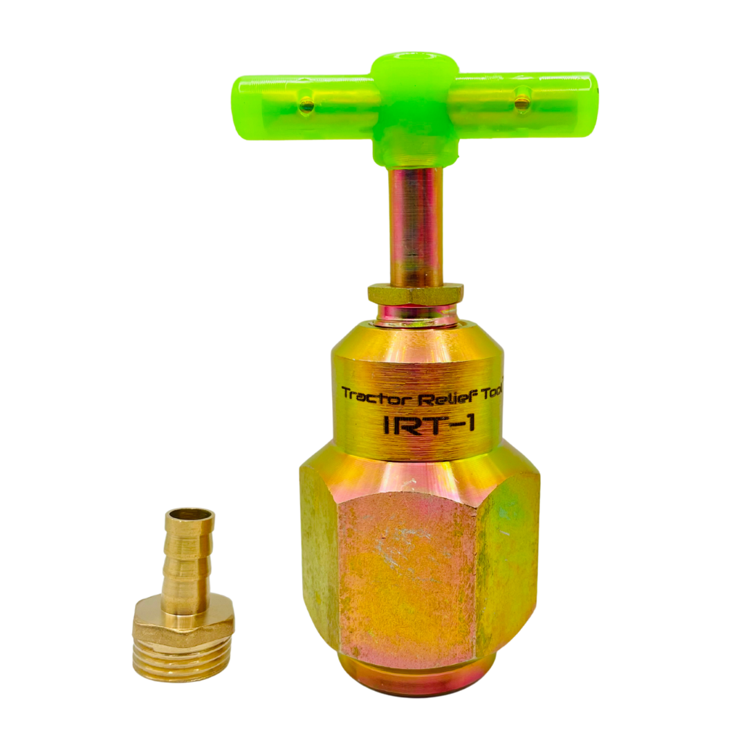 Gate Valve Pressure Relief Tool 1” – 14 UNS  x 1/2” NPT #IRT-1